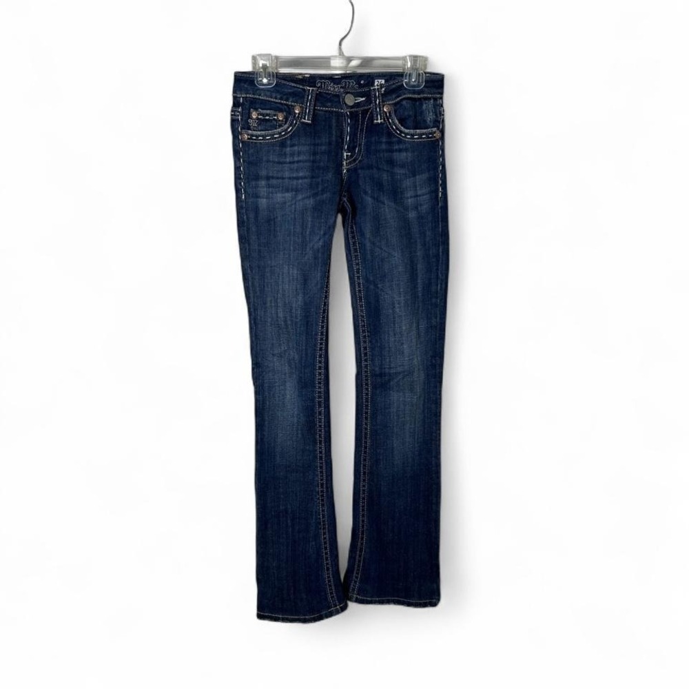 Miss Me JP4896K-2 Boot Women's Size 26 Low-Rise Blue Jeans